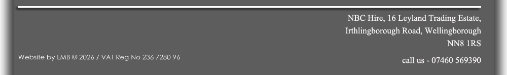 Northants Budget Crockery Hire, NBC Hire